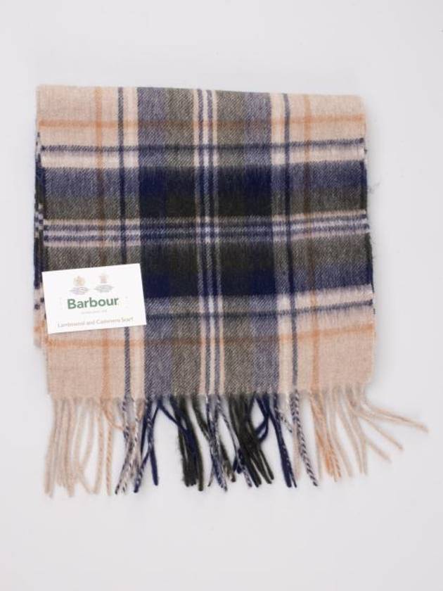 New Check Tartan Muffler Sand Beige - BARBOUR - BALAAN 3