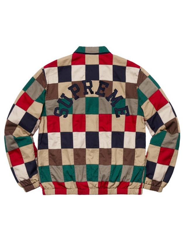 Patchwork Harrington Jacket PATCHWORK HARRINGTON JACKET - SUPREME - BALAAN 3