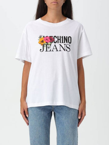 T-shirt con logo Moschino Jeans - MOSCHINO - BALAAN 1