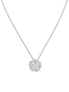 Fine Jewelry BOUTON DE CAMELIA Necklace 18K White Gold 35 Brilliant Cut Diamond J12071 - CHANEL - BALAAN 1