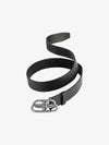 BB Extra 40 Leather Belt Black - BALENCIAGA - BALAAN 2