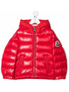 Kids Hooded Padded Jacket Red 1A52H 20 68950 455 - MONCLER - BALAAN 1