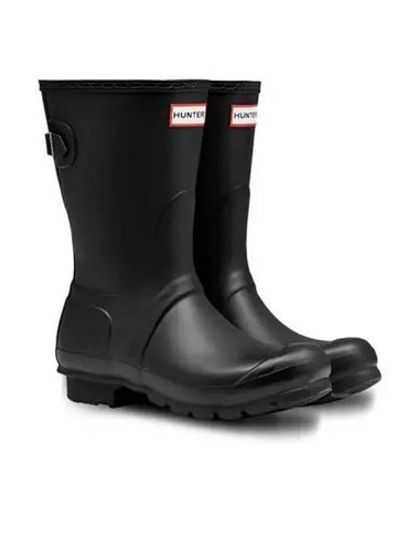 Women s Original Bag Adjustable Short Rain Boots Black - HUNTER - BALAAN 1