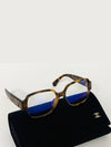 CC heart logo square glasses - CHANEL - BALAAN 4