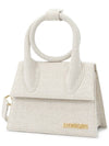 Le Chiquito Noeud Coiled Tote Bag Light Greige - JACQUEMUS - BALAAN 3