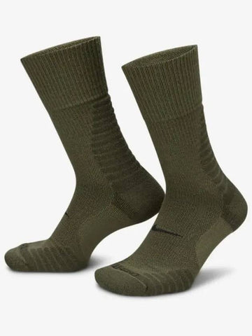 L Socks Outdoor Cushion Wool Blend Crew DQ6450 222 - NIKE - BALAAN 1