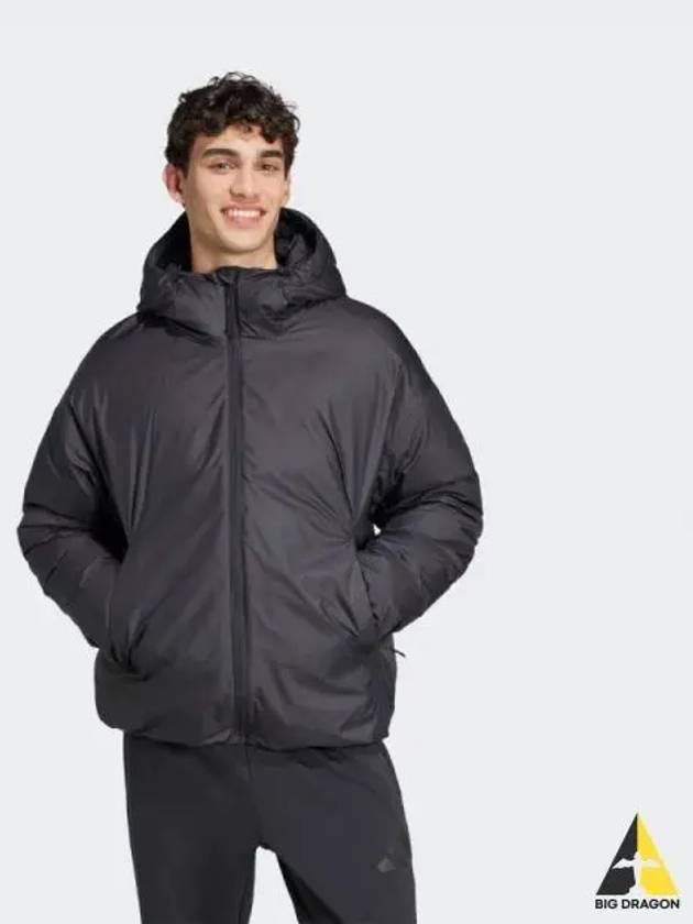 Travier down jacket BLACK - ADIDAS - BALAAN 1