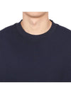 Diagonal Raised Fleece Lens Sweatshirt Navy - CP COMPANY - BALAAN 6