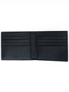 Saffiano Leather Half Wallet Black - PRADA - BALAAN 3