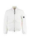 Shell-R Bomber Jacket White - CP COMPANY - BALAAN 1