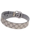 Double G Silver Buckle Belt Beige - GUCCI - BALAAN 3