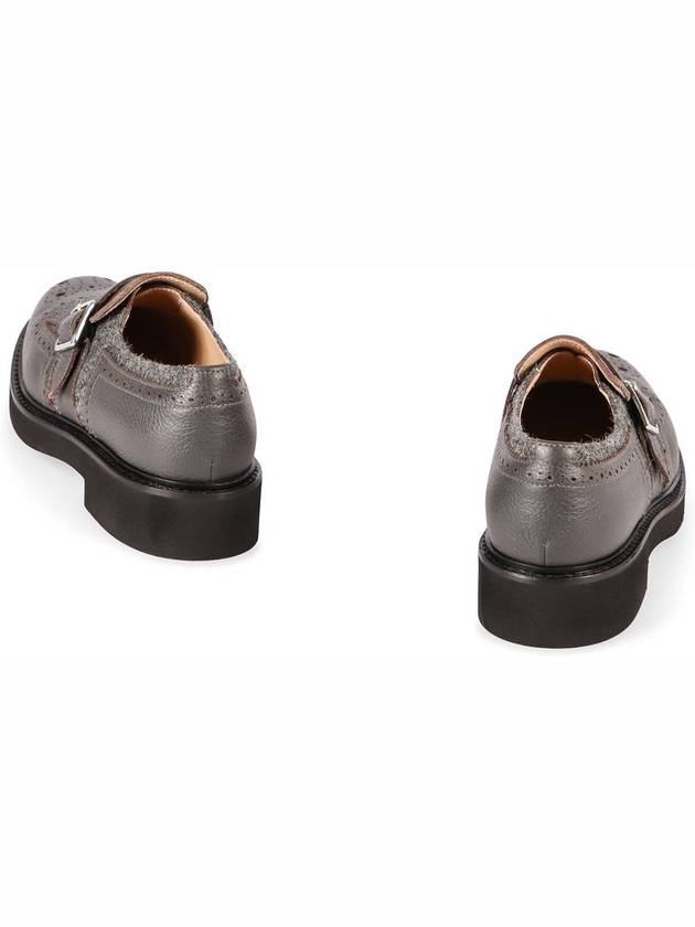 Doucal'S Leather Monk-Strap Shoes - DOUCAL'S - BALAAN 4