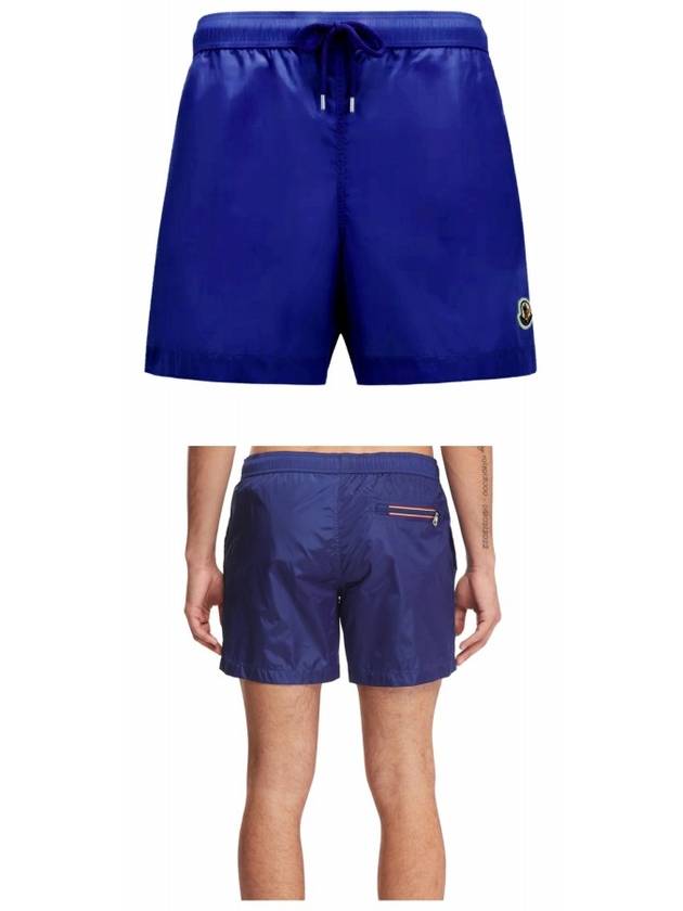 Men's Swim Shorts Bright Blue - MONCLER - BALAAN 5