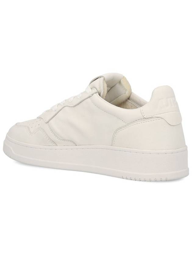 Medalist Logo Patch Low Top Sneakers White - AUTRY - BALAAN 4