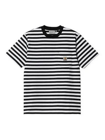 Whip Scotty Pocket Short Sleeve StripeI0277321IU - CARHARTT - BALAAN 1