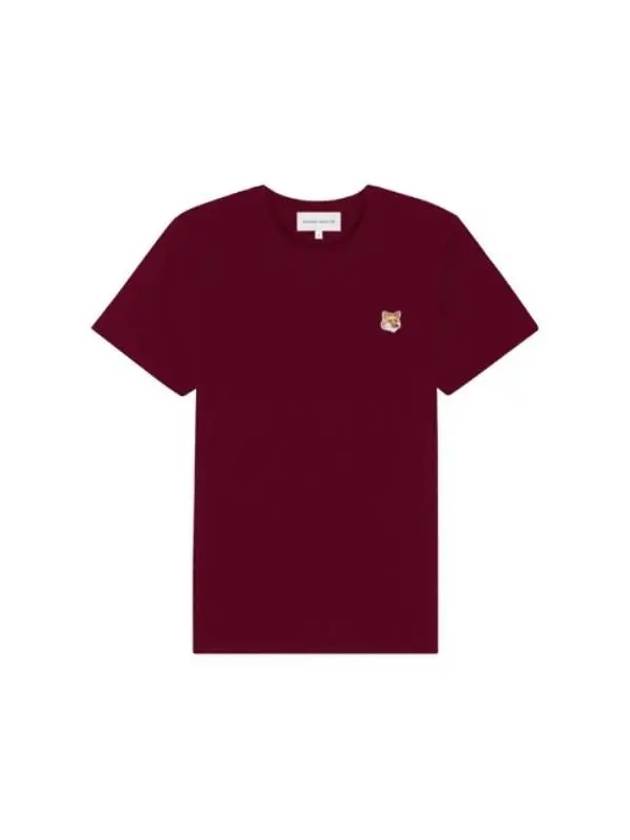 Fox Head Patch Regular Short Sleeve T-Shirt Brick Red - MAISON KITSUNE - BALAAN 2