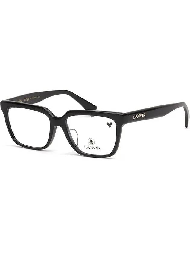 Glasses frame LNV2651LB 001 Asian fit black square horn - LANVIN - BALAAN 7