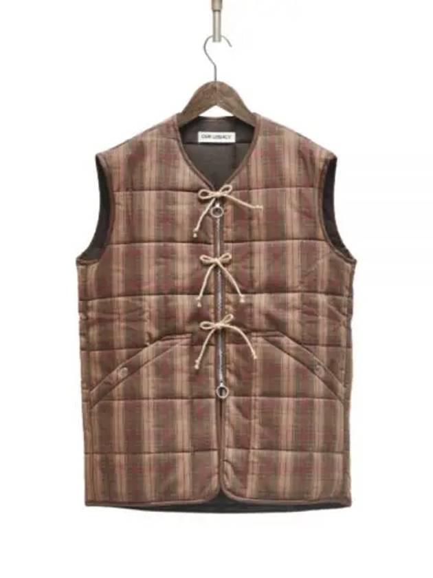 Check Padded Vest M4231PHT Highland Tartan B0110810038 - OUR LEGACY - BALAAN 2