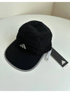 Running Cap HT4816 Black WOMENS ONE SIZE 54 57cm - ADIDAS - BALAAN 2