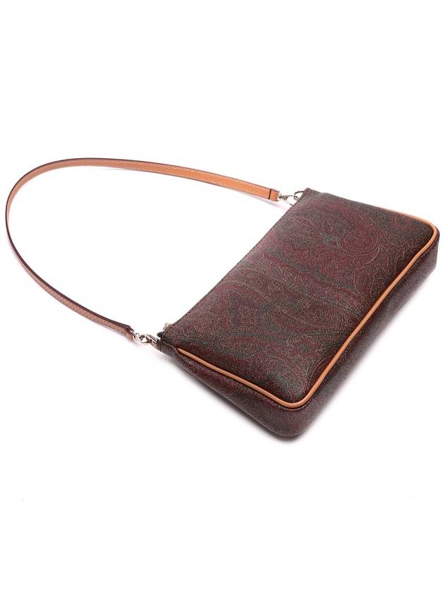 Paisley Logo Shoulder Bag Brown - ETRO - BALAAN 6