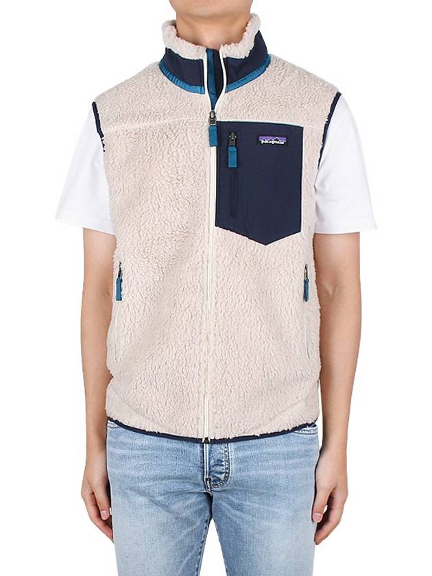 Classic Retro x Fleece Vest Natural - PATAGONIA - BALAAN 3