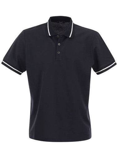 Cotton piqué polo shirt - PESERICO - BALAAN 1