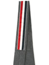 Super 120S Twill Tie Grey - THOM BROWNE - BALAAN 7