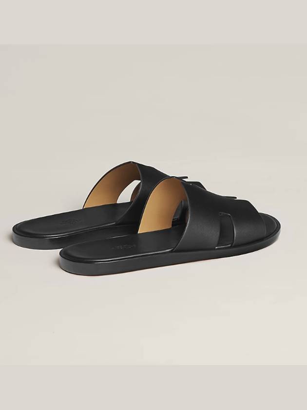 Izmir Sandal Calfskin & Noir - HERMES - BALAAN 4