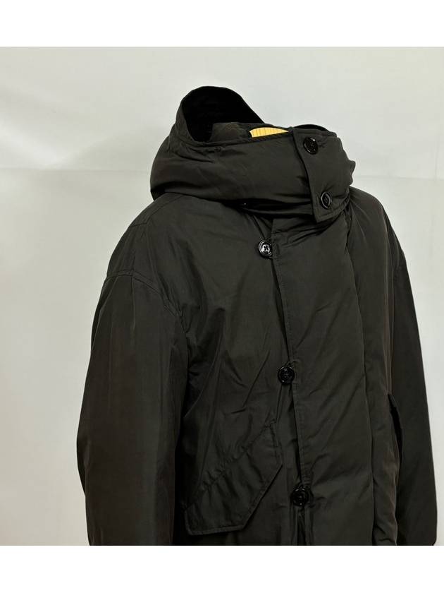 Hooded Puffer Padding Espresso - LEMAIRE - BALAAN 4