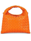 Intrecciato Mini Hop Tote Orange - BOTTEGA VENETA - BALAAN 2