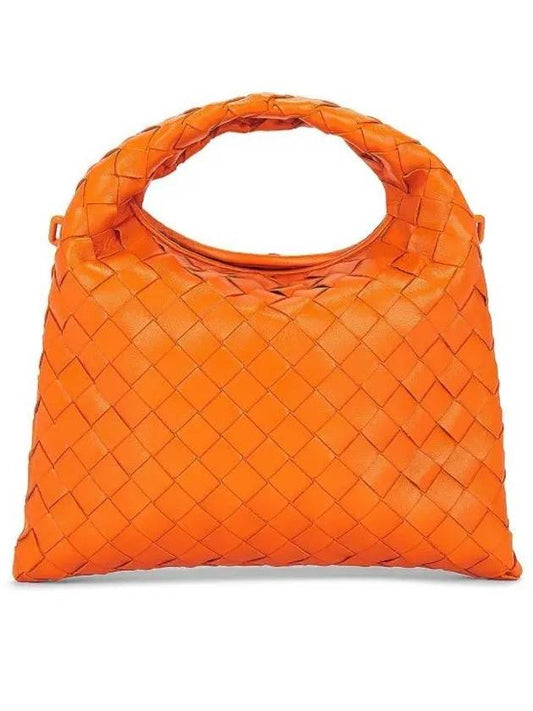 Intrecciato Mini Hop Tote Orange - BOTTEGA VENETA - BALAAN 2