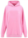 Logo Print Hoodie Pink - BALENCIAGA - BALAAN 2