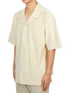 Howlin Men s Short Sleeve Shirt COCKTAIL IN TOWEL SANDSHELL - HOWLIN' - BALAAN 2