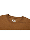 K87 Workwear Pocket Short Sleeve T Shirt Oiled Walnut Heather - CARHARTT - BALAAN 3