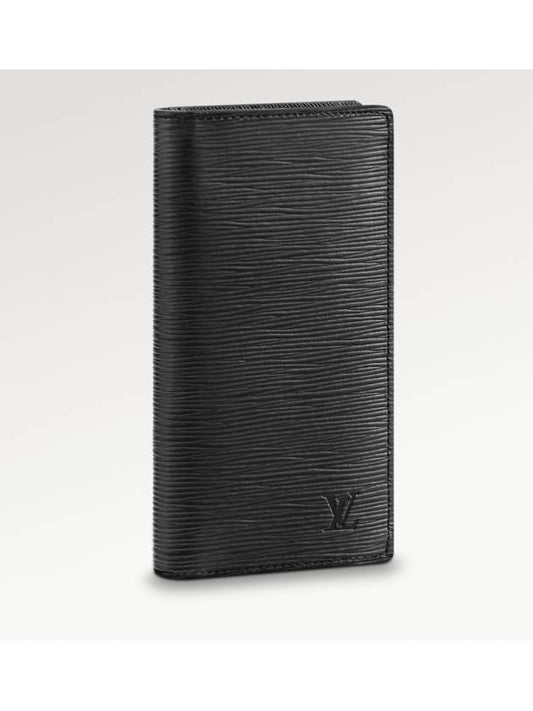 Brazza Epi Long Wallet Black - LOUIS VUITTON - BALAAN 2