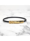 V logo signature bracelet bracelet black 4Y2J0R51 ZBL 0NO - VALENTINO - BALAAN 4