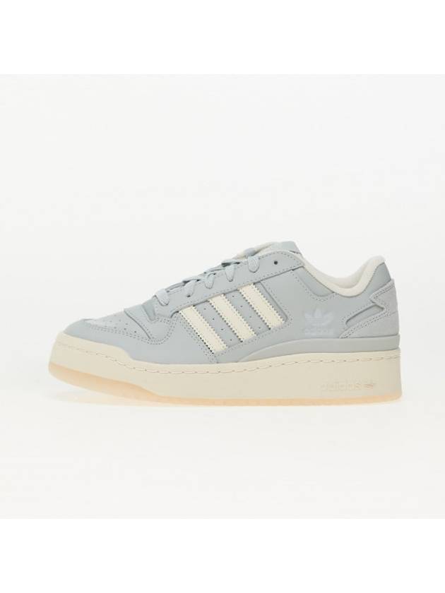 Forum Bold Stripe Low Top Sneakers Silver - ADIDAS - BALAAN 1