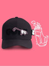 Wappen Golf Hat Black Cutie Series - MULLIGUN - BALAAN 4