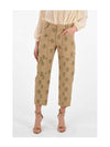 Women's Logo Jacquard Boyfriend Pants CHC20SPA14 31224I BPG - CHLOE - BALAAN.