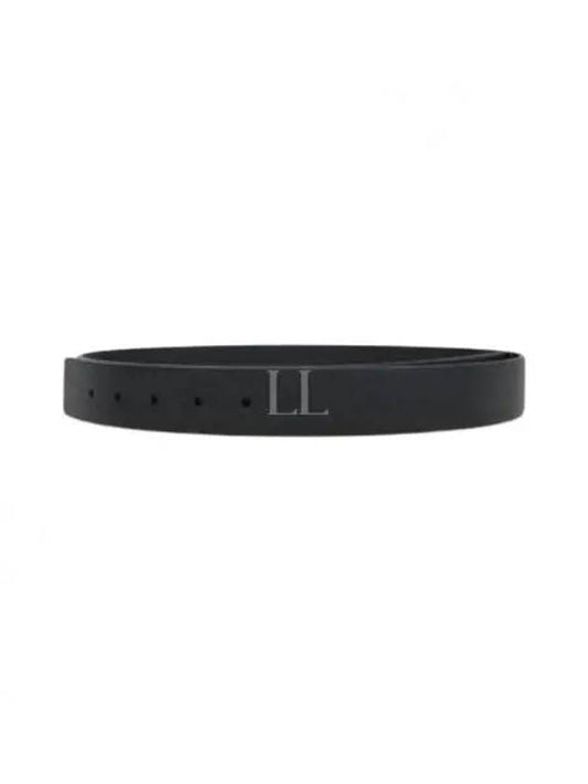 Reversible Saffiano Leather Belt Black - PRADA - BALAAN 2