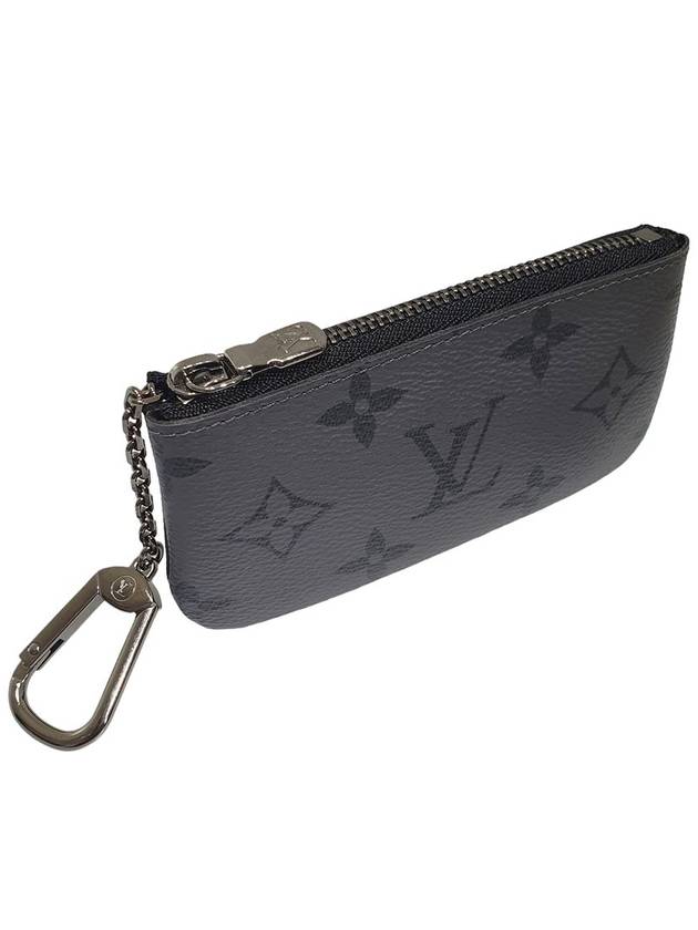 Women s M80905 Reverse Monogram Eclipse Key Pouch Built in Chip - LOUIS VUITTON - BALAAN 4