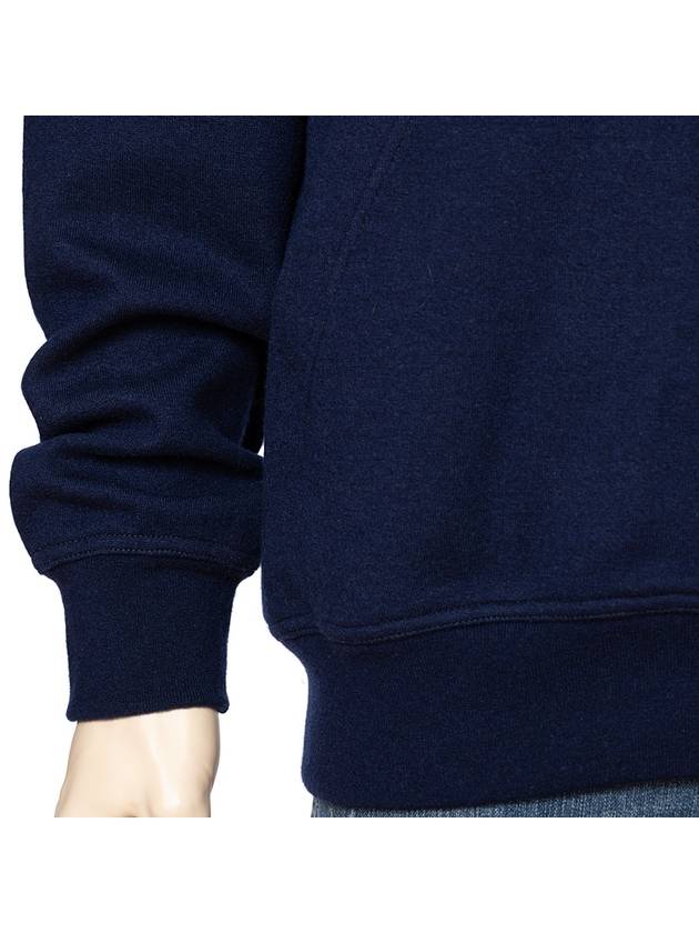 Cashmere Zip-Up Hoodie Navy - BRUNELLO CUCINELLI - BALAAN 7