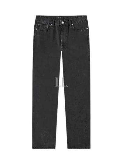 Men's Martin Straight Jeans Black - A.P.C. - BALAAN 2