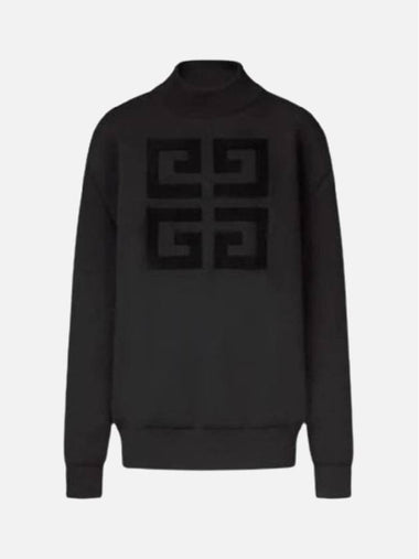 Women's Logo Sweatshirt Black - GIVENCHY - BALAAN 1