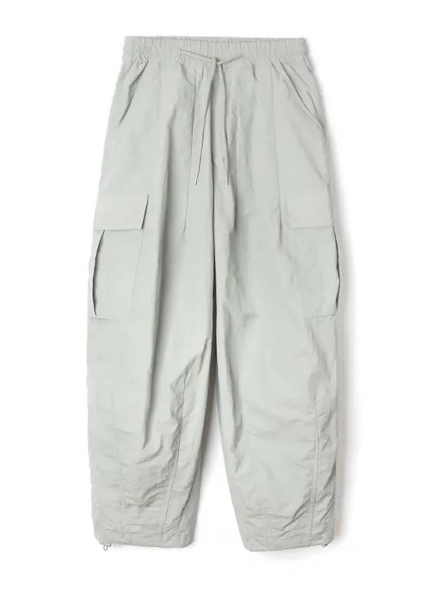 Tasran cut detail cargo parachute pants_gray - INDUST - BALAAN 7