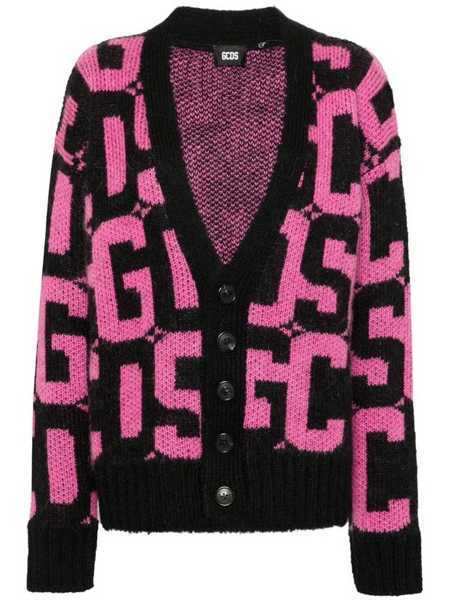 Gcds Monogram Buttoned Cardigan Clothing - GCDS - BALAAN 1