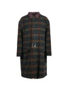 Men's Kinston Check Reversible Single Coat Black - ISABEL MARANT - BALAAN 2