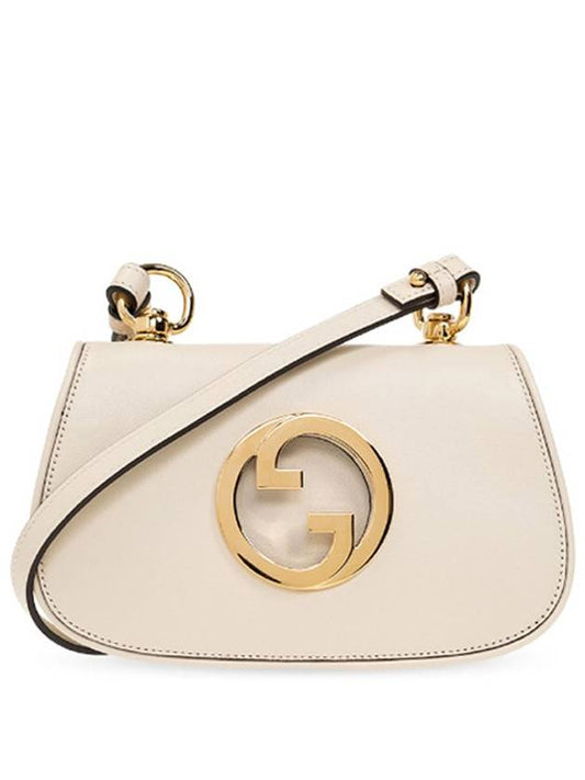 Blondie Small Leather Shoulder Bag Beige - GUCCI - BALAAN 2