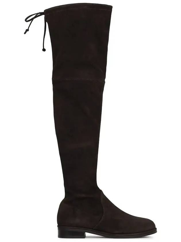 Suede Long Boots Black - STUART WEITZMAN - BALAAN 2