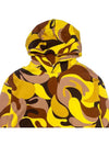 Men s Art Camo Print Hoodie Yellow - MARNI - BALAAN 3